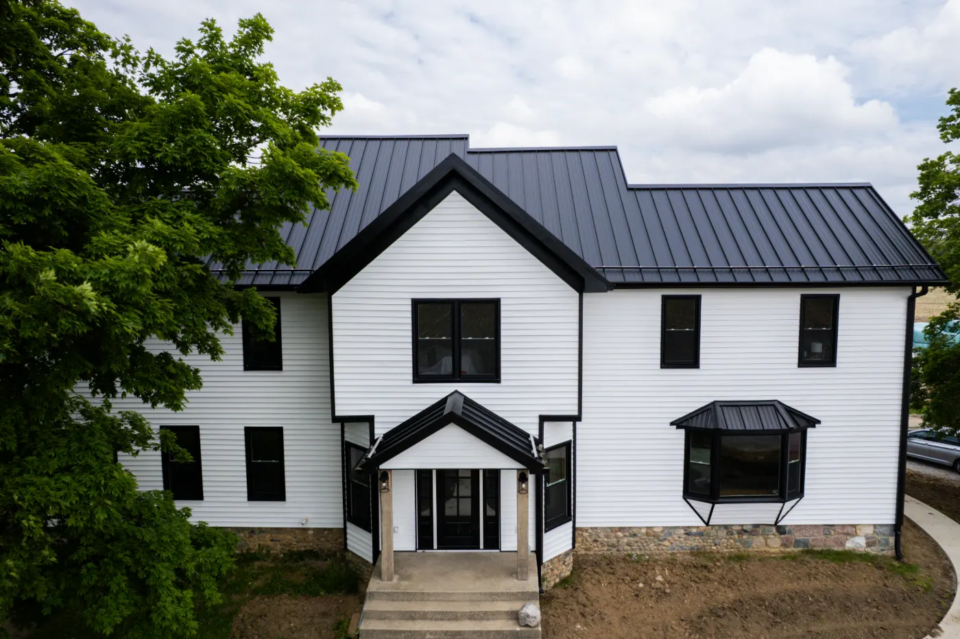 Vinyl siding replacement completed in New Augusta